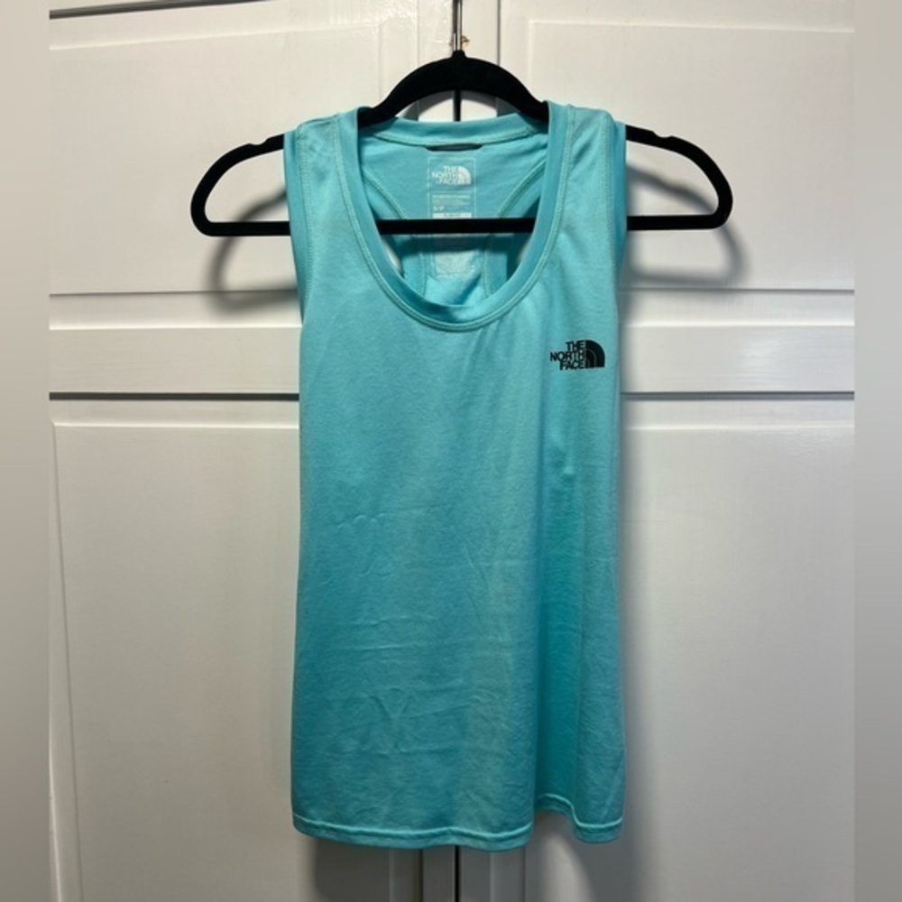 The North Face Reaxion Amp Tank Top Size Women’s Small Color Turquoise Blue